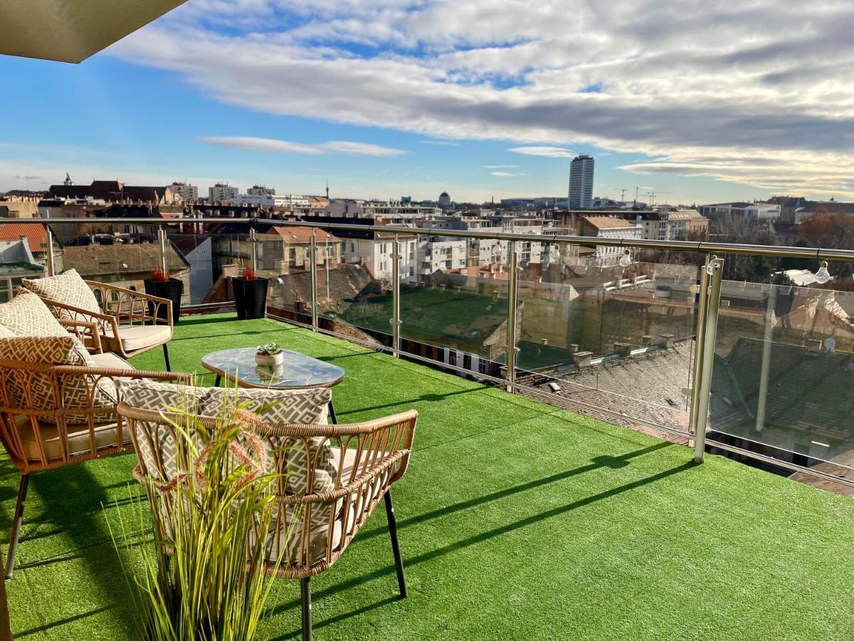 Downtown Penthouse Budapest Esterno foto