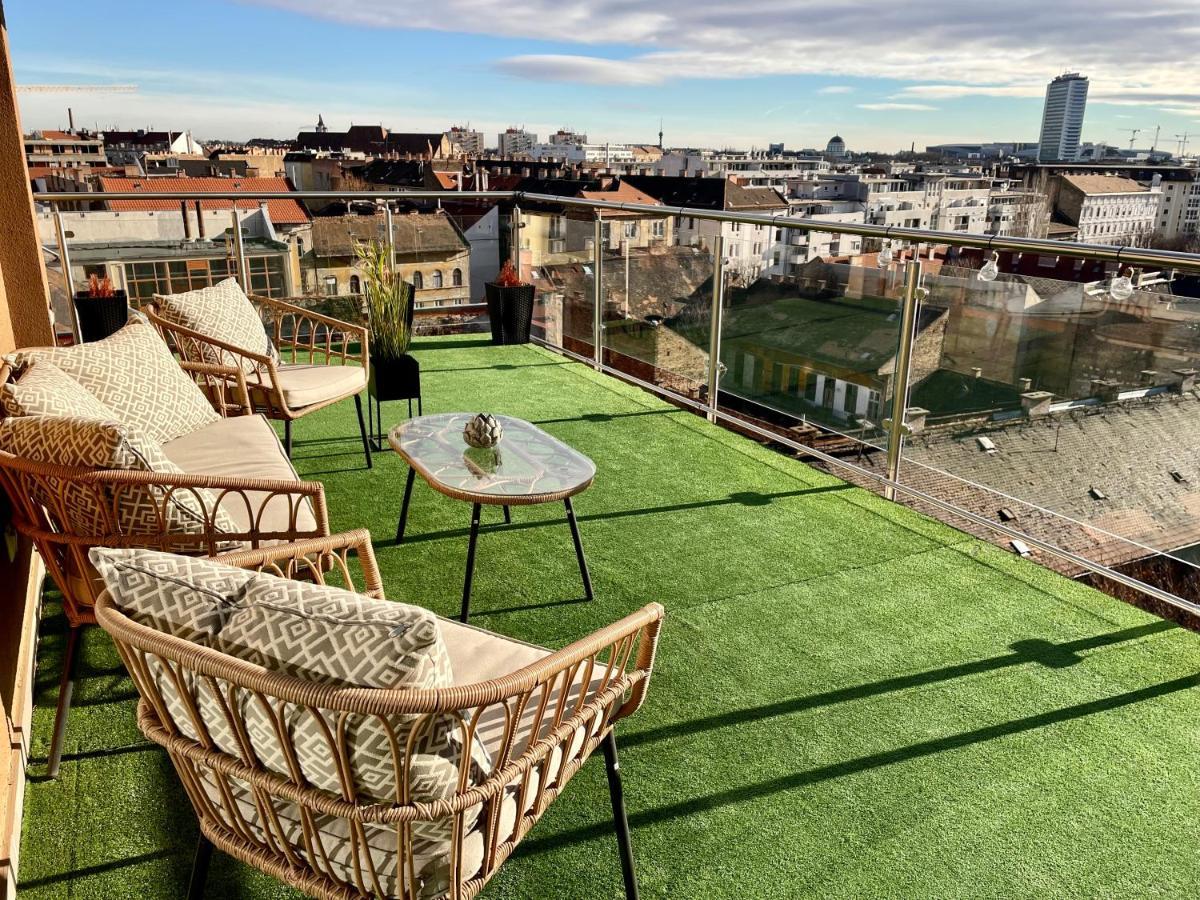 Downtown Penthouse Budapest Esterno foto